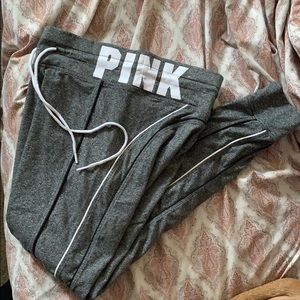 VS pink jogger pants